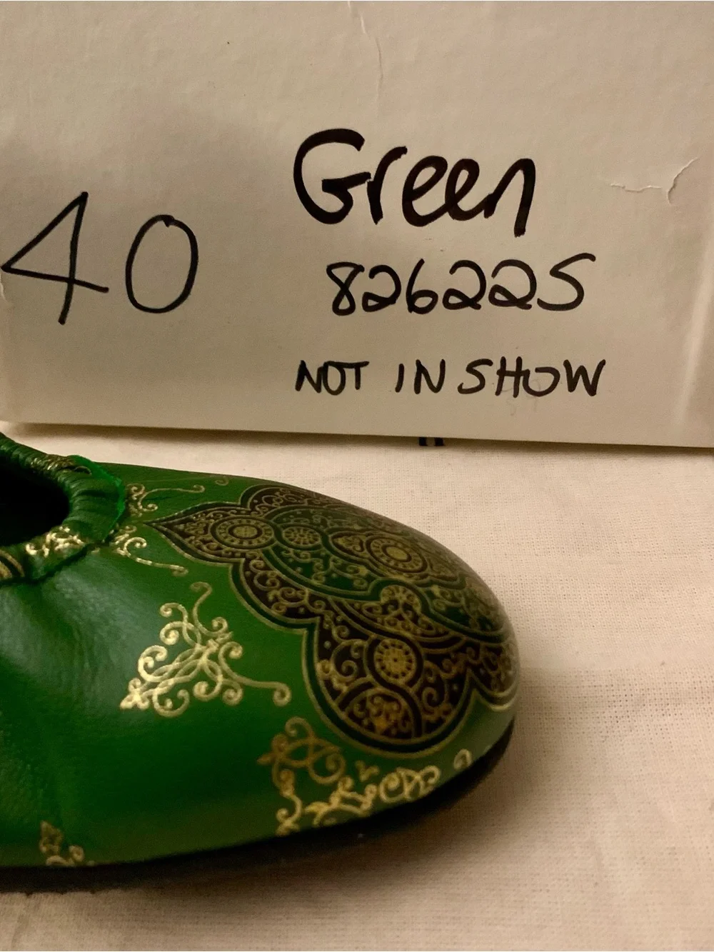 NIB Vintage Anna Sui Runway Flats 40